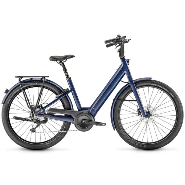 Vélo électrique Moustache Lundi 27.1, 400 Wh, bleu