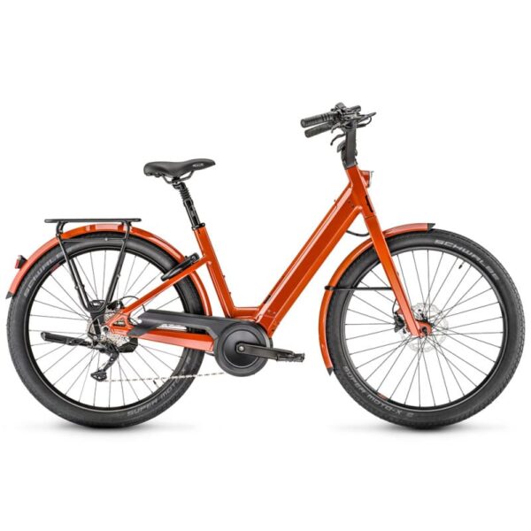Vélo électrique Moustache Lundi 27.1, 400 Wh, rouge
