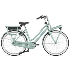 Vélo de ville électrique Gazelle Miss Grace C7 HMB (2023)-vert1