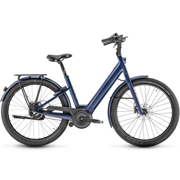 Vélo de ville électrique Moustache Lundi 27.6 - 625 Wh-Bleu