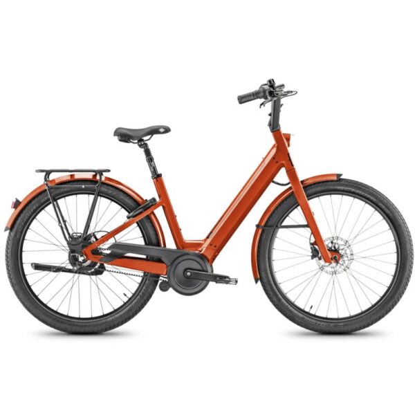 Vélo de ville électrique Moustache Lundi 27.6 - 625 Wh-Rouge