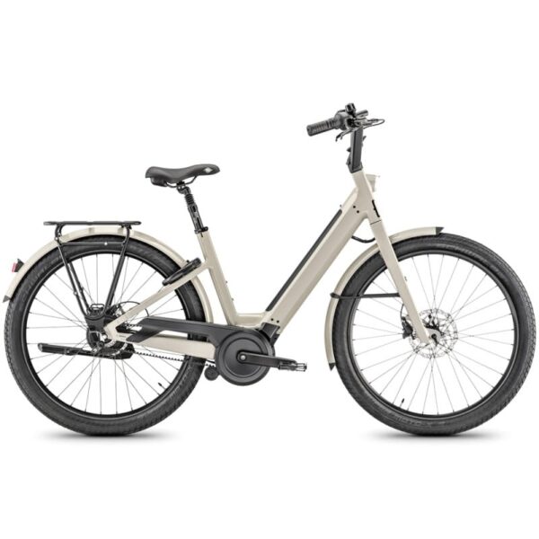 Vélo de ville électrique Moustache Lundi 27.6 - 625 Wh-gris