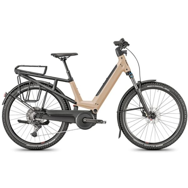 VTC électrique Moustache J. ALL Cues 500 Wh marron