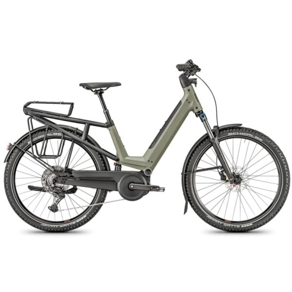 VTC électrique Moustache J. ALL Cues 500 Wh vert