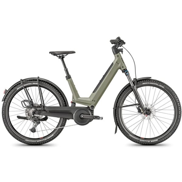 VTC électrique Moustache J. ALL Cues 500 Wh vert1