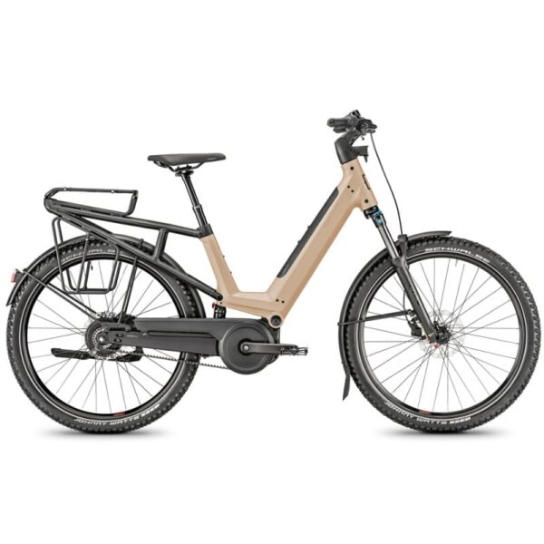 VTC électrique Moustache J. ALL Enviolo 625 Wh - Marron