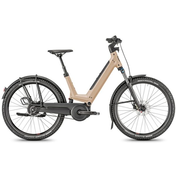 VTC électrique Moustache J. ALL Enviolo 625 Wh - Marron1
