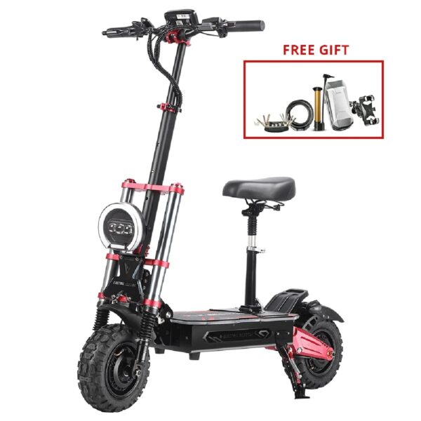 Boyueda-S5-11-Trottinette-electrique-Moteur-6000W-Vitesse-max-85-km-h-Autonomie-120-km-Freins-hydrauliques