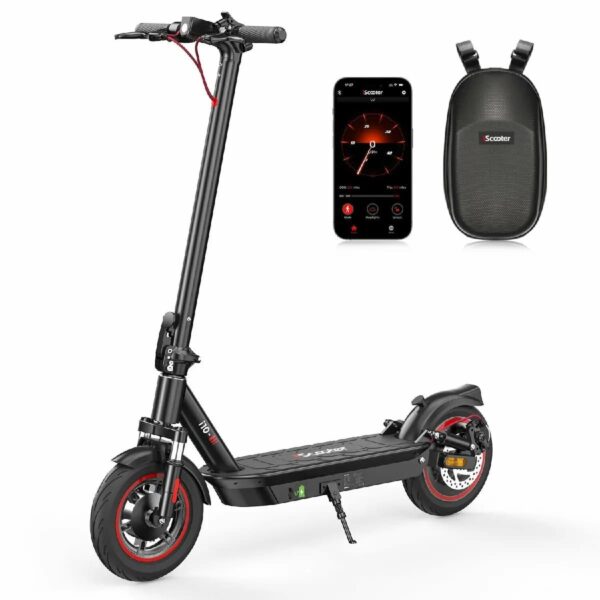 ISCOOTER-i10-Trottinette-electrique-Moteur-650W-Autonomie-45-km-Vitesse-max-40-km-h-4-vitesses-Noir