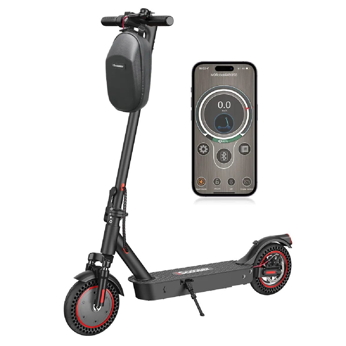 ISCOOTER i9Max - Trottinette électrique - Moteur 500W - Autonomie 40 km - Vitesse max 35 km/h - Design compact – Image 3