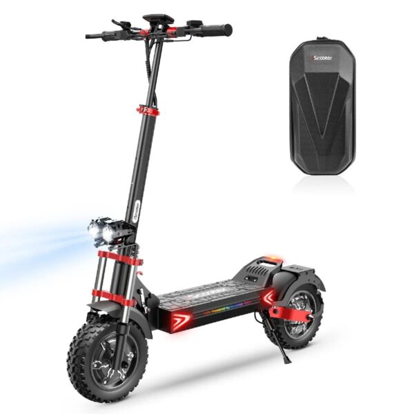 ISCOOTER-iX8-Trottinette-electrique-Double-moteur-1200W-Autonomie-70-km-Vitesse-max-50-km-h-Noir