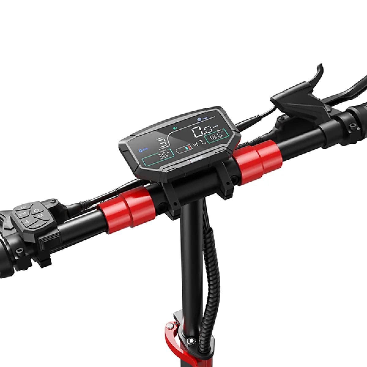 ISCOOTER iX8 - Trottinette électrique - Double moteur 1200W - Autonomie 70 km - Vitesse max 50 km/h - Noir – Image 4