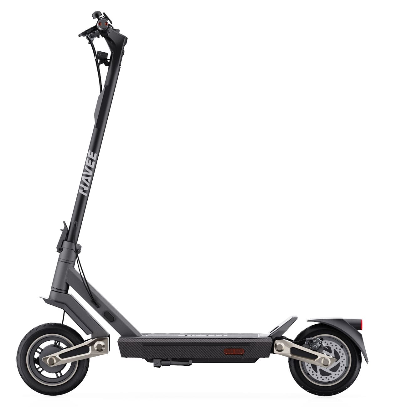 Navee ST3 Pro - Trottinette électrique pliable IPX5 - 25 km/h - Autonomie 75 km - Ecran LED - Triple système de freinage - Poids maximal 120 kg - Noir – Image 3