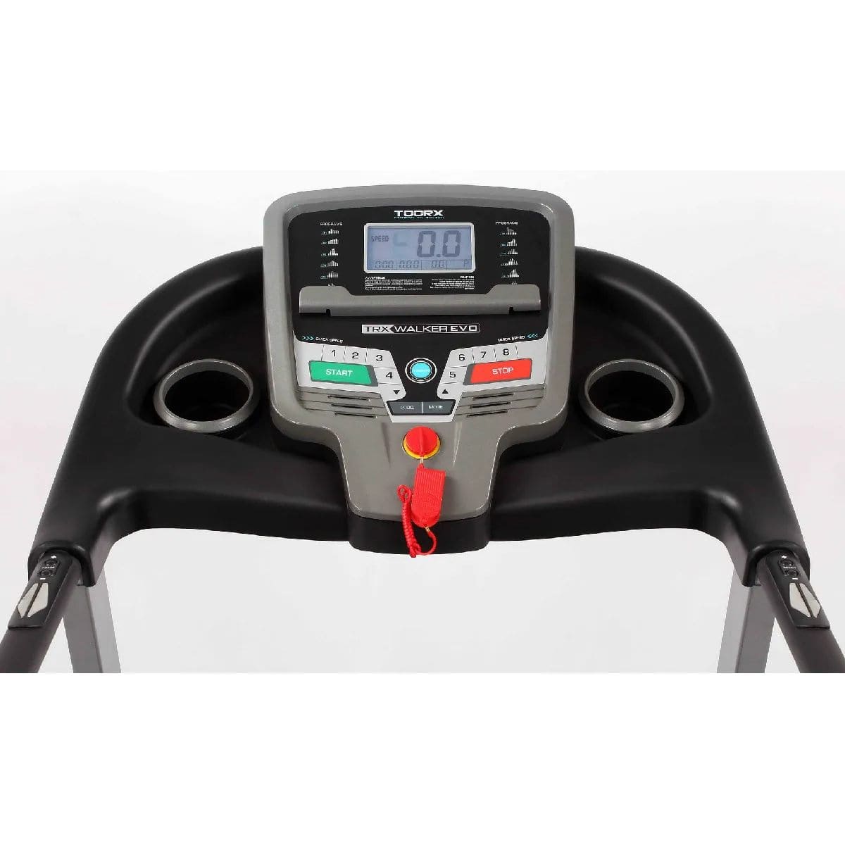 Tapis de Marche Rééducation TRX-WALKEREVO – Mains Courantes, Livré Assemblé, 0.4-8 km/h – Image 3