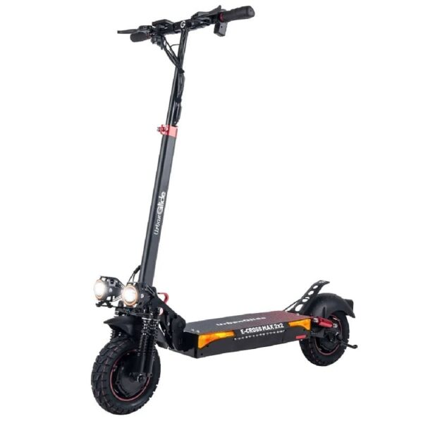 Trottinette-electrique-tout-terrain-UrbanGlide-Ecross-Max-Noir-Double-moteur-800W-pneus-10-pouces-et-design-pliable
