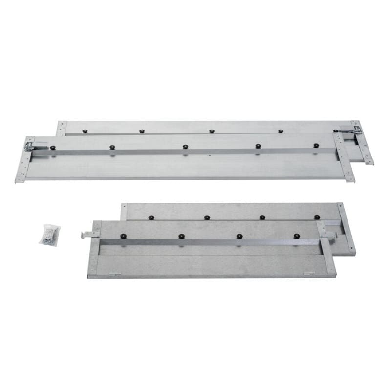 Jeu de 4 Ridelles en Acier Galvanisé pour Remorque NORAUTO Regular 200 – Doublez Votre Volume de Chargement – Image 13