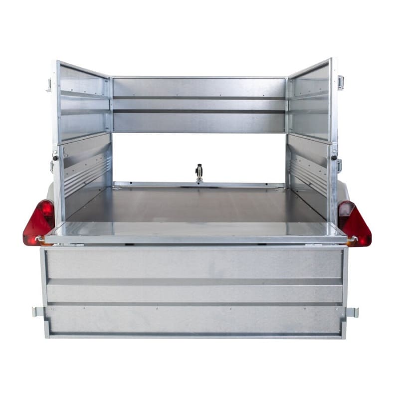 Jeu de 4 Ridelles en Acier Galvanisé pour Remorque NORAUTO Regular 200 – Doublez Votre Volume de Chargement – Image 6