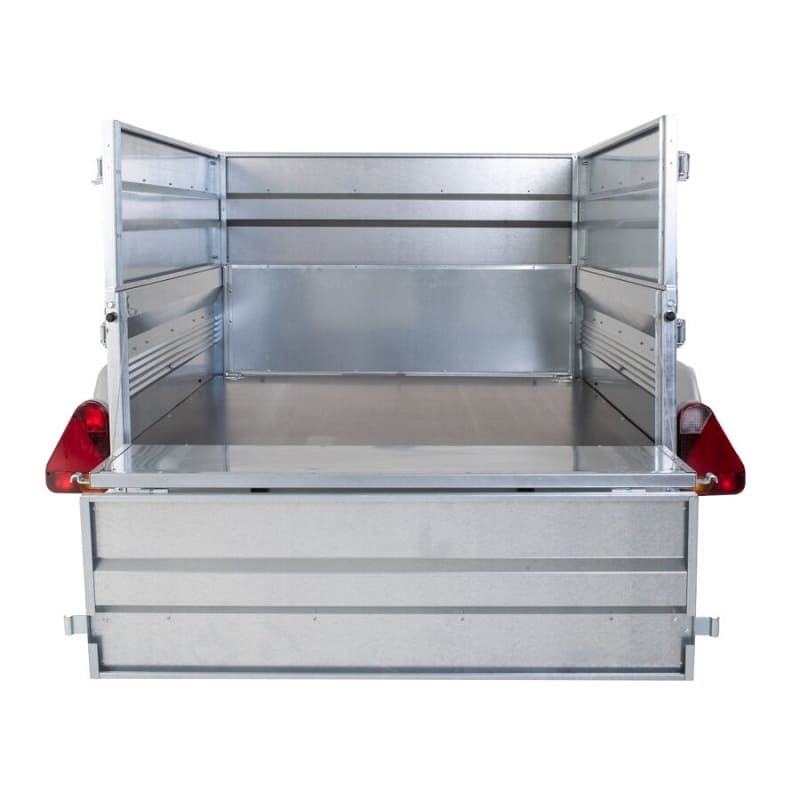 Jeu de 4 Ridelles en Acier Galvanisé pour Remorque NORAUTO Regular 200 – Doublez Votre Volume de Chargement – Image 7