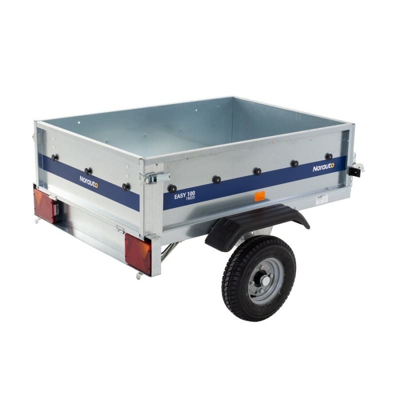 Remorque NORAUTO EASY 100 1M20 – Transport de Bagages & Déchets Verts (450 kg) – Image 5