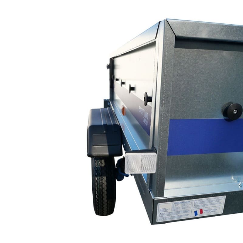 Remorque NORAUTO EASY 100 1M20 – Transport de Bagages & Déchets Verts (450 kg) – Image 10