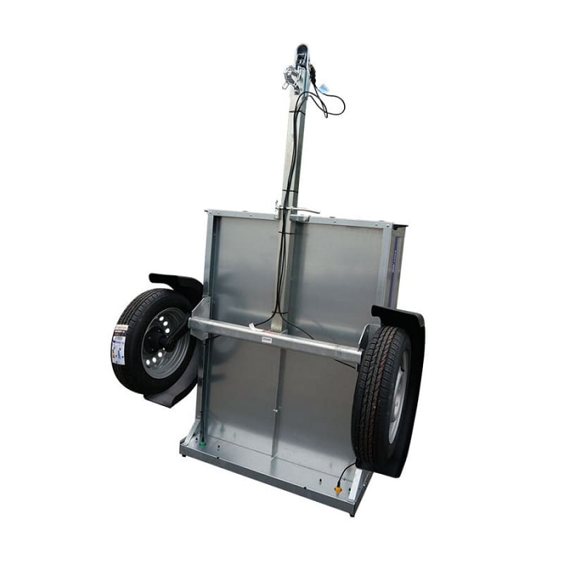 Remorque NORAUTO EASY 100 1M20 – Transport de Bagages & Déchets Verts (450 kg) – Image 11