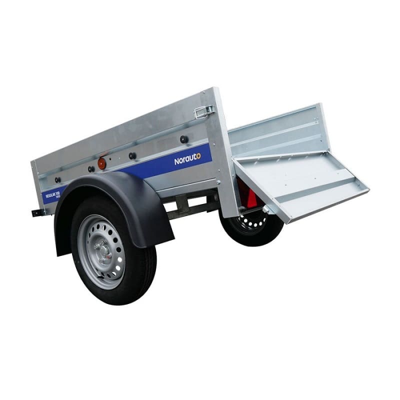 Remorque NORAUTO REGULAR 100 1M50 – Transport léger et déchets verts (500 kg) – Image 5