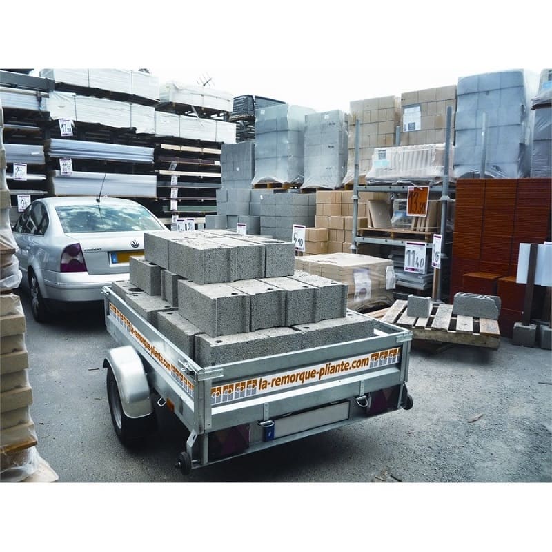 Remorque Pliante 750 Kg WT175BF – Résistante, Multifonction & Livrée Montée – Image 12