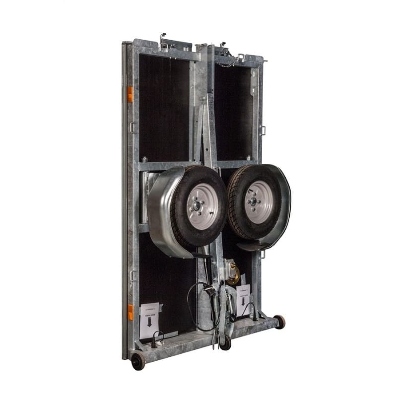 Remorque Pliante 750 Kg WT175BF – Résistante, Multifonction & Livrée Montée – Image 4