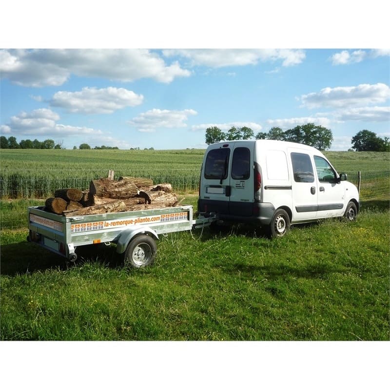 Remorque Pliante 750 Kg WT175BF – Résistante, Multifonction & Livrée Montée – Image 11