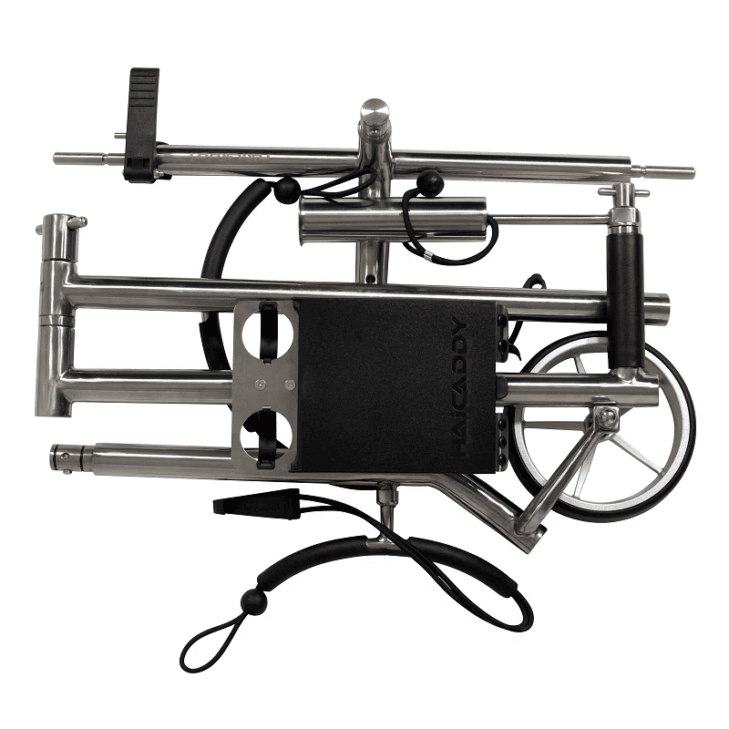 Tour Made Haicaddy® HC3X Chariot de golf en acier inoxydable Push