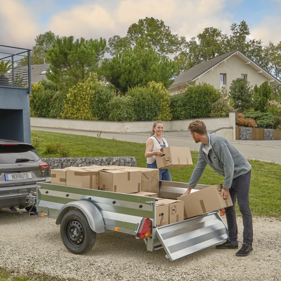 Remorque Modulable NORAUTO MODULAR 500 kg | Pliable, Polyvalente & Robuste" – Image 9