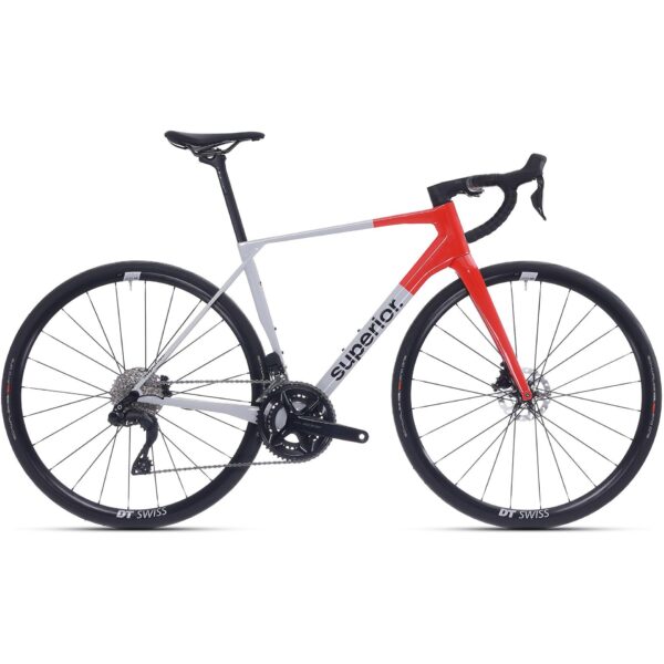 Supérieur X-Road 9.5 GF 700CX58CM (XL) Pneu Gravel Gris Orange Rouge