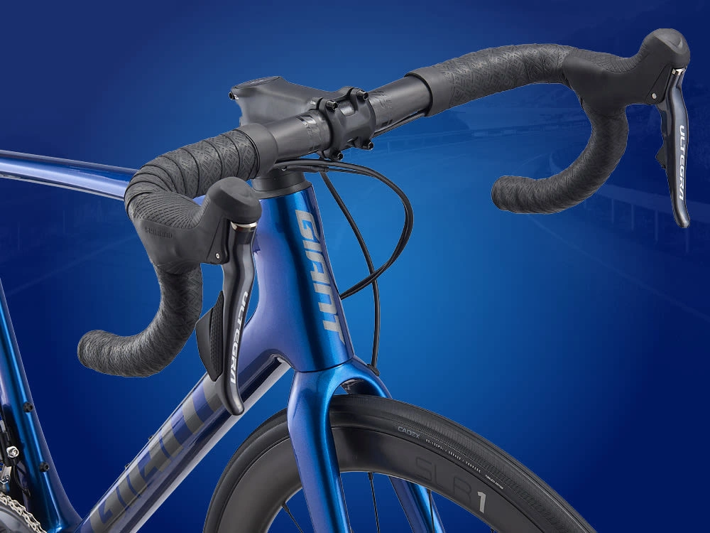 Guidon carbone Giant Contact du vélo de route TCR Advanced Pro 0 – aérodynamisme et confort