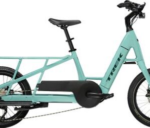 Vélo Cargo Longtail Électrique Trek Fetch+ 2 Shimano Deore 10V 500Wh 20'' Vert Sauge