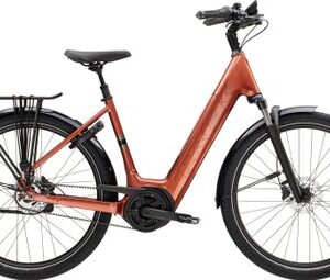 Vélo de Ville Électrique Trek District+ 4 Lowstep Shimano Nexus Courroie 5V 545 Wh 27.5'' Orange 2024