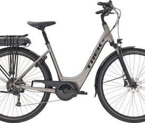 Vélo de Ville Électrique Trek Verve+ 2 Lowstep Shimano Altus 9V 500 Wh 700 mm Gris