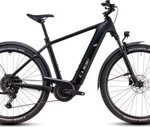 VTC Électrique Cube Nuride Hybrid Pro 600 Allroad Shimano Cues 10V 600 Wh 29'' Noir 2025