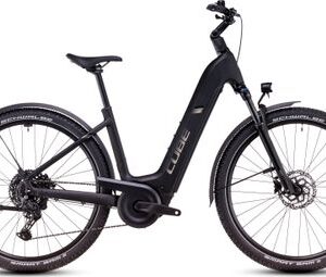 VTC Électrique Cube Nuride Hybrid Pro 800 Allroad Easy Entry Shimano Cues 10V 800 Wh 29'' Noir 2025