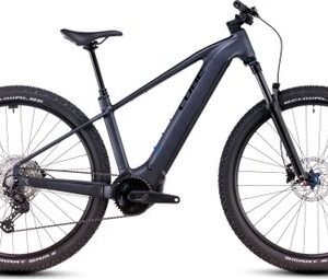 VTT Électrique Semi-Rigide Cube Reaction Hybrid Pro 800 Shimano Deore/Deore XT 12V 800 Wh 29'' Gris Metallic 2025