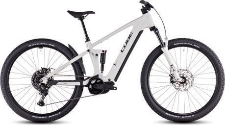 VTT Électrique Tout-Suspendu Cube Stereo Hybrid One22 Pro 600 Shimano Cues 10V 600 Wh 27.5'' Beige Desert Stone 2025