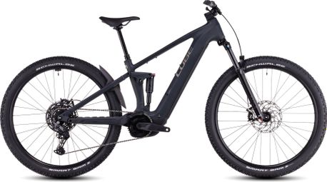 VTT Électrique Tout-Suspendu Cube Stereo Hybrid One22 Pro 600 Shimano Cues 10V 600 Wh 27.5'' Noir Night 2025