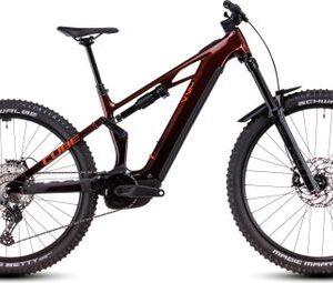 VTT Électrique Tout-Suspendu Cube Stereo Hybrid One77 HPC Race 800 Shimano Deore 12V 800 Wh 29''/27.5'' Orange Liquid 2025