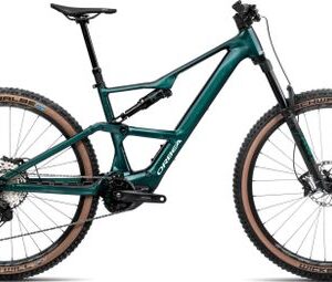 VTT Électrique Tout-Suspendu Orbea Rise SL H20 Shimano Deore XT/SLX 12V 630 Wh 29'' Vert Escape Splash Ice 2025