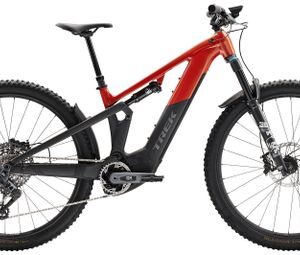 VTT Électrique Tout-Suspendu Trek Powerfly+ FS 8 Sram GX AXS T-Type 12V 800Wh 29'' Rouge/Noir Gén. 4